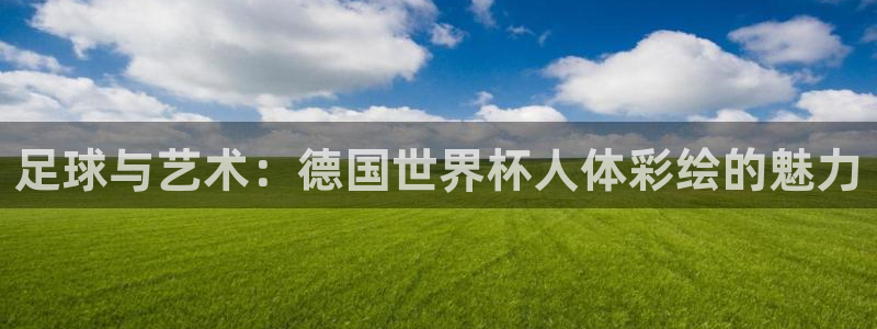 世界杯预选赛2026：足球与艺术：德国世界杯人体彩绘的魅力
